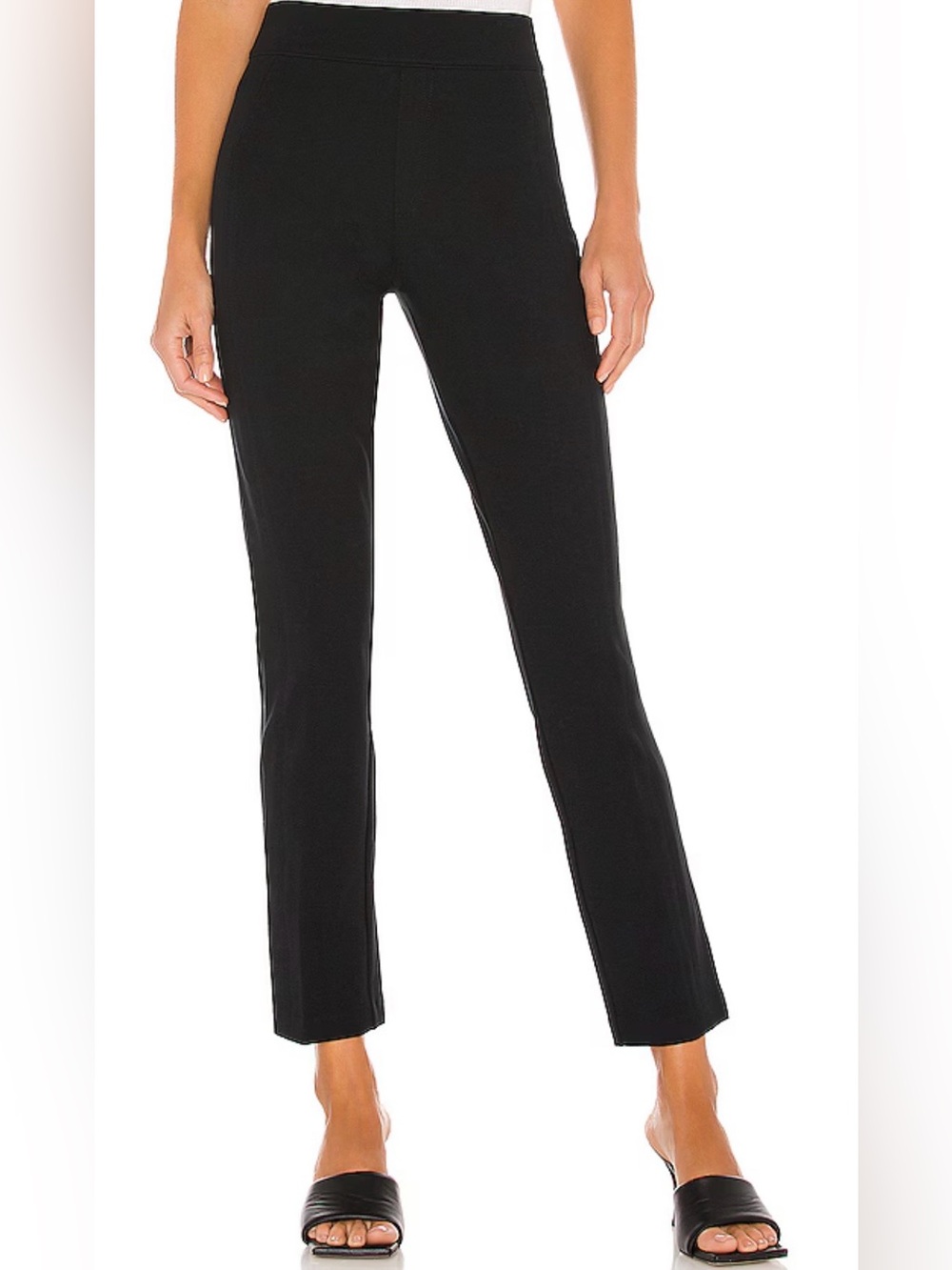 Spanx SPANXsmooth Black PerfectFit Ponte Slim Straight Pant